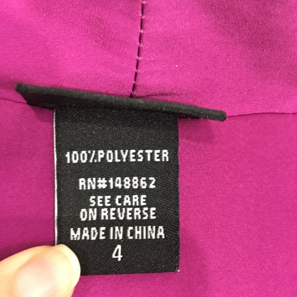 Torrid Purple Satin Surplice Blouse Tab Sleeves 4X - Picture 7 of 7